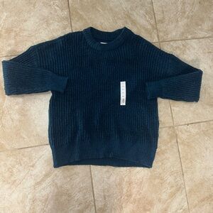 NWT Womens Sonoma branded navy blue comfy cozy sweater!